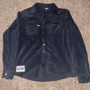 True Religion Button Up Woven Jacket